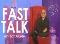 FAST TALK WITH BOY ABUNDA JUNE 3 2024 Today HD Episode