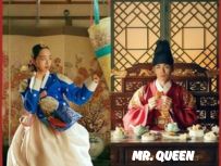 Mr. Queen cast posing in royal Korean costumes from the historical comedy-drama.
